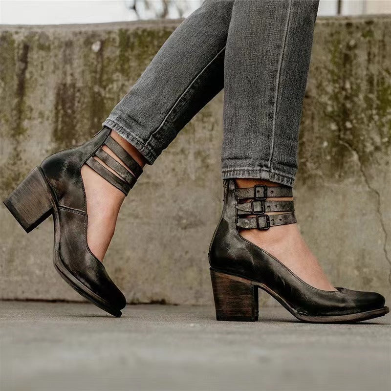 Norah™ | Classic Vintage Pumps