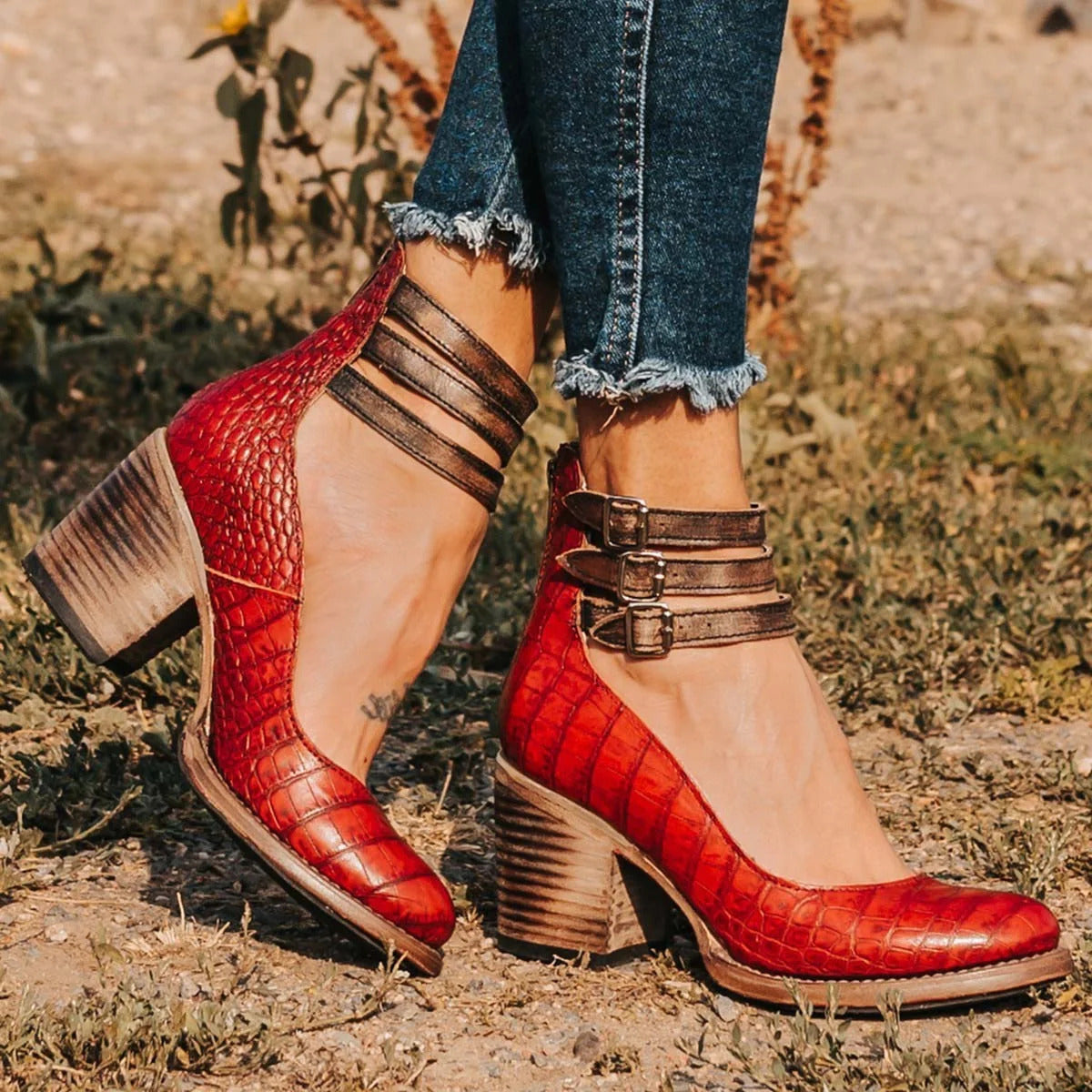 Norah™ | Classic Vintage Pumps