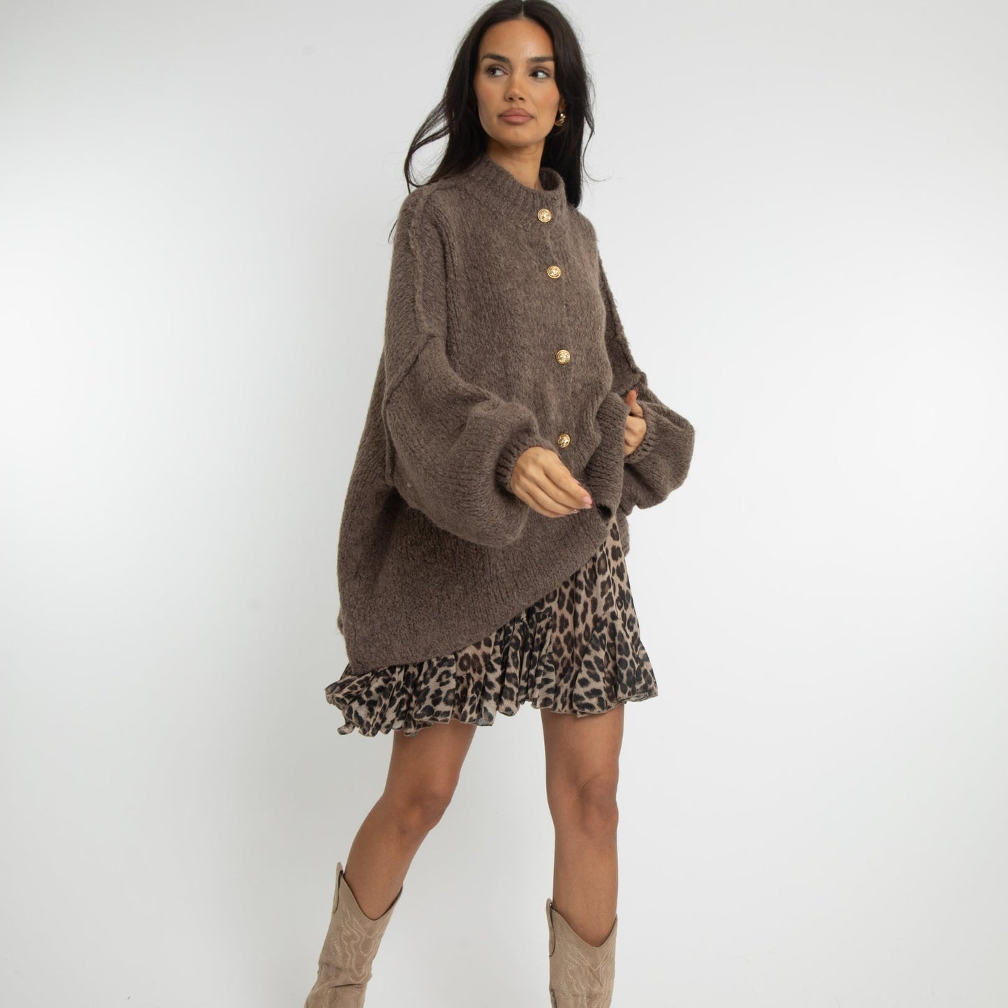 Jess - Knitted Cardigan
