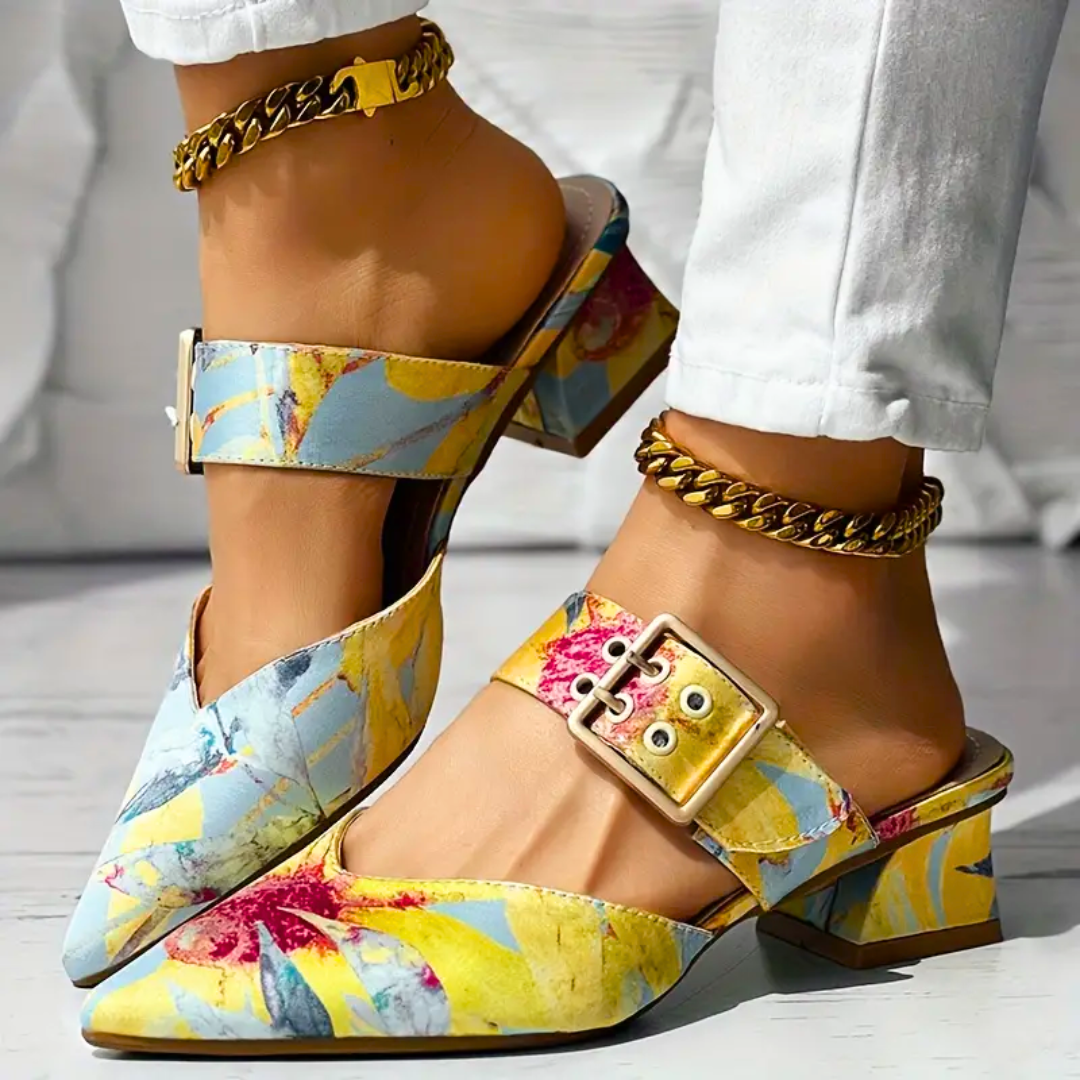 Vibrant Funky Pumps™ | Stylish Colorful Sandals