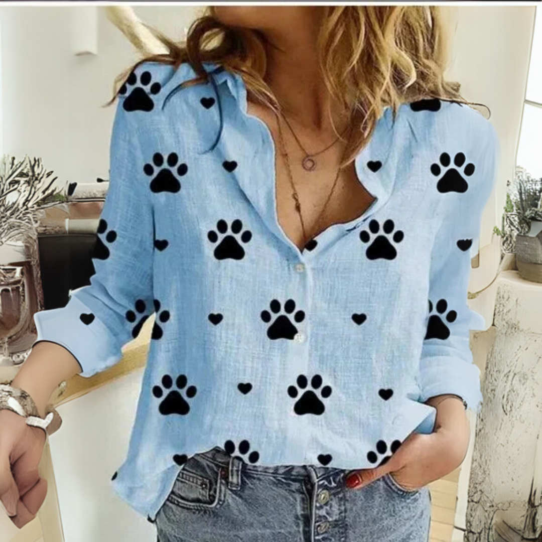 Chloe™ – Vintage Bloom Floral Blouse