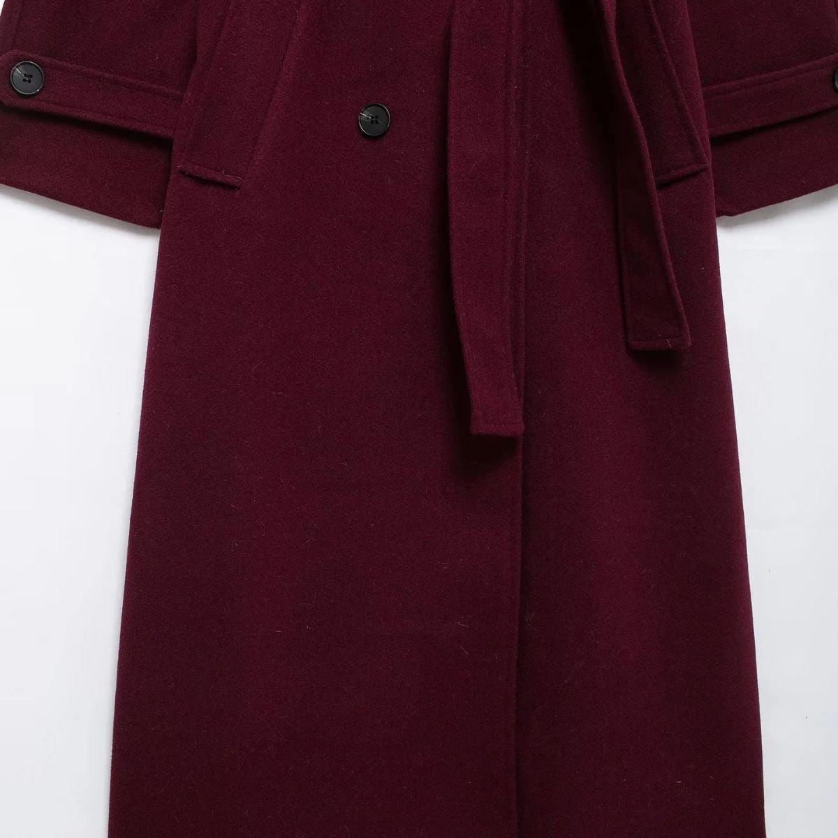 Burgundy Autumn Coat