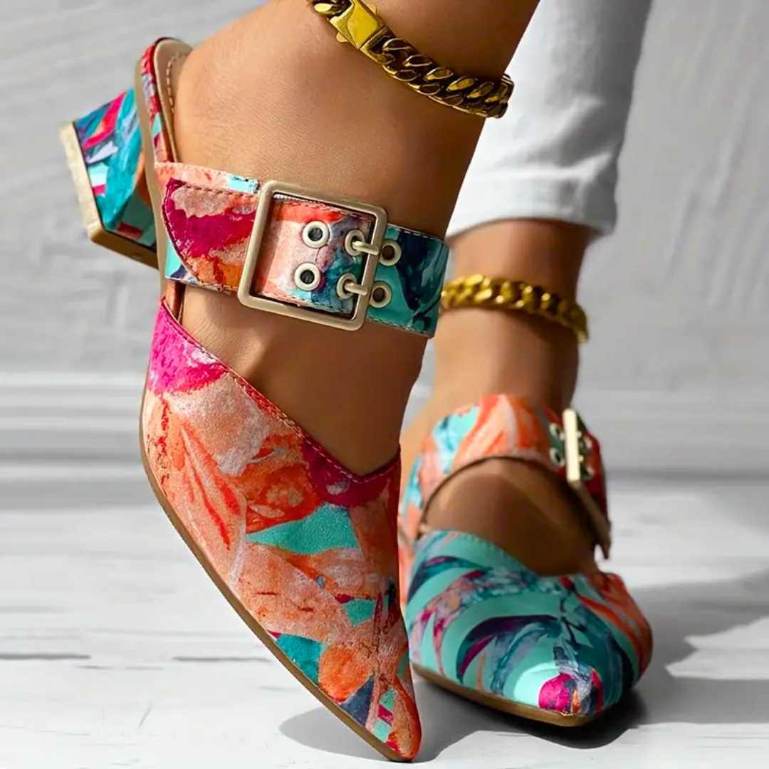 Vibrant Funky Pumps™ | Stylish Colorful Sandals