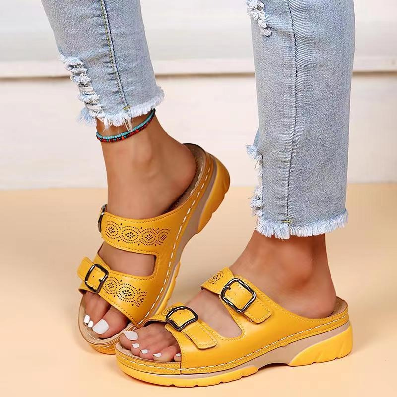 Liv™ | Premium Leather Orthopedic Sandals