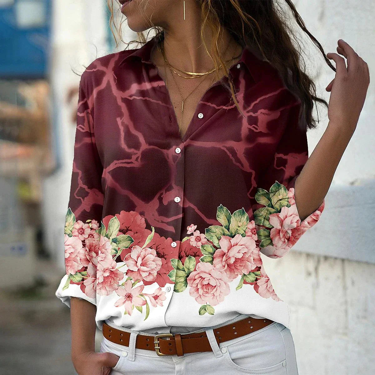 Ember™ - Fashion Print Shirt