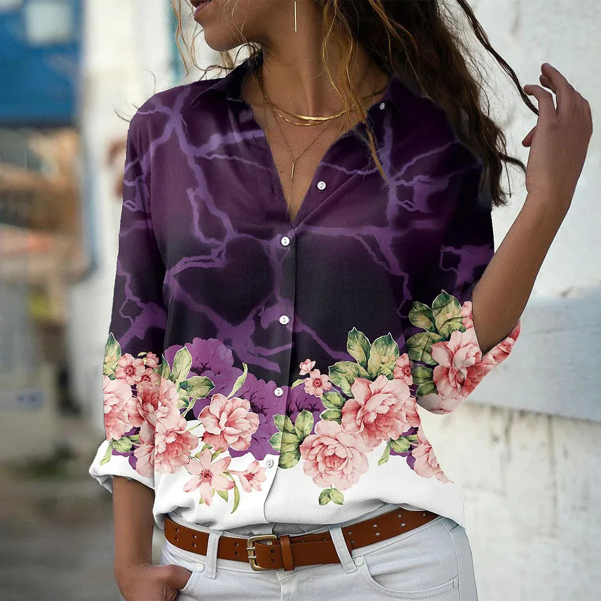 Ember™ - Fashion Print Shirt