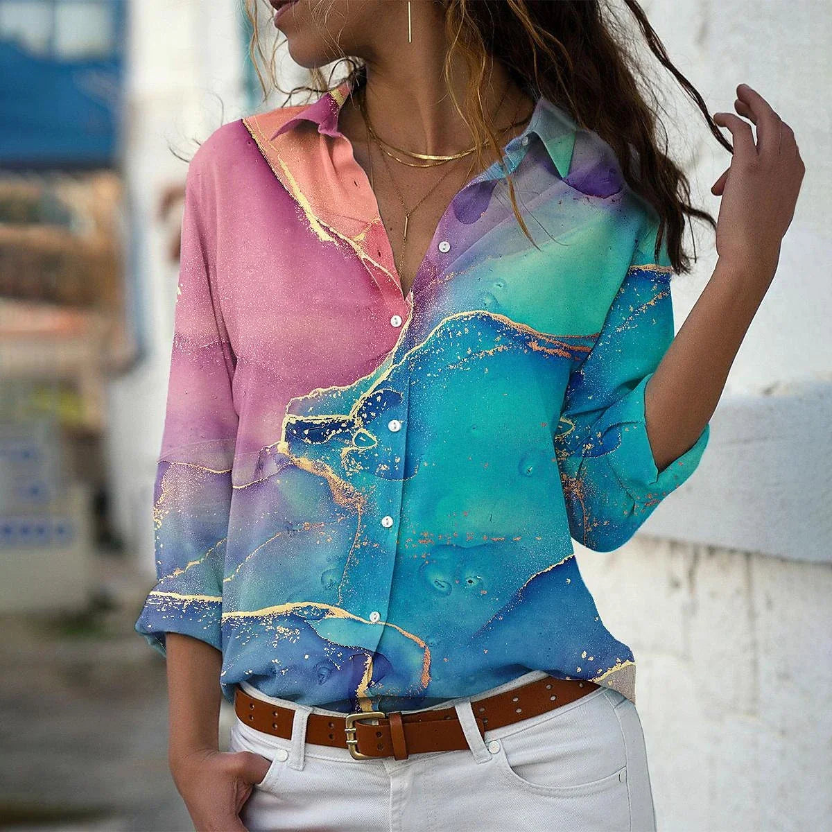 Ember™ - Fashion Print Shirt