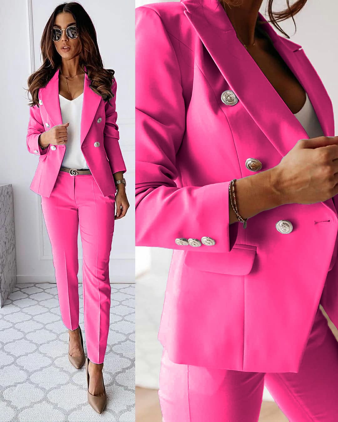 Alessia™ | Elegant Tailored Suit