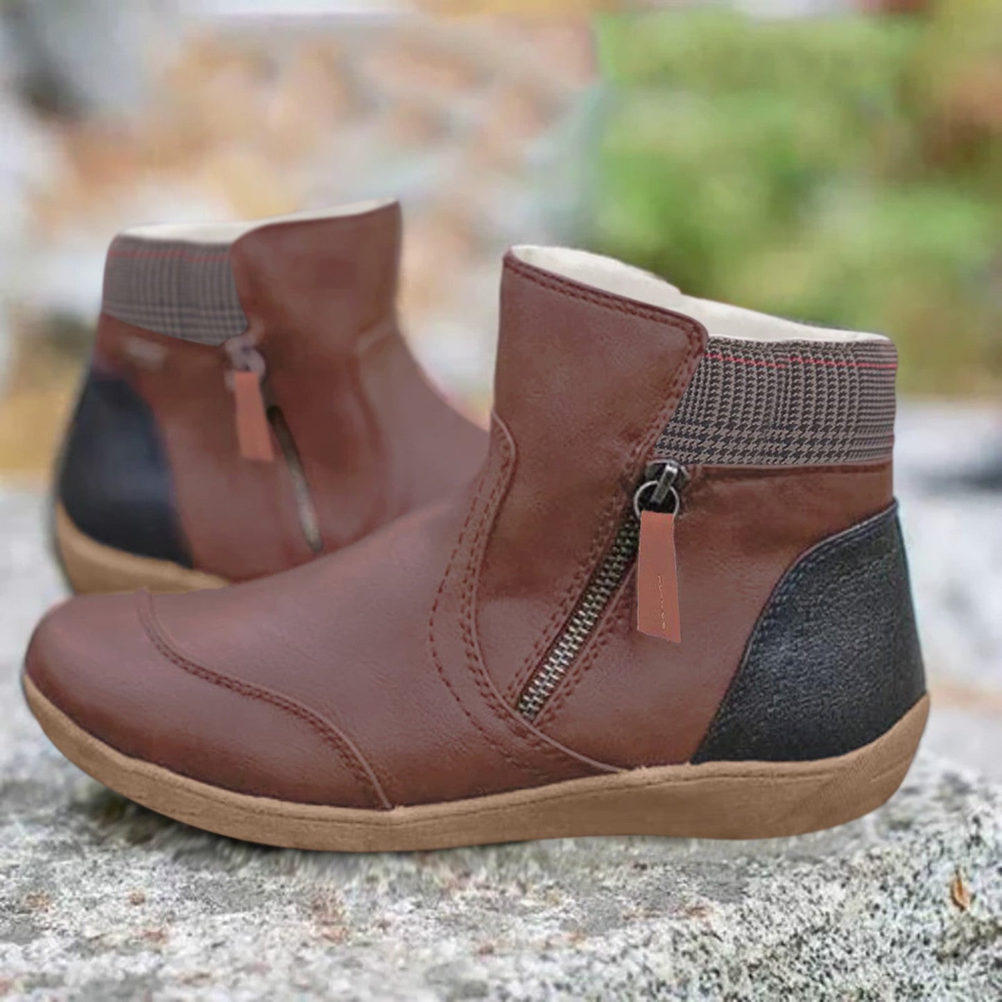 Caroline™ | Waterproof Leather Boots Featuring Enhanced Foot Support
