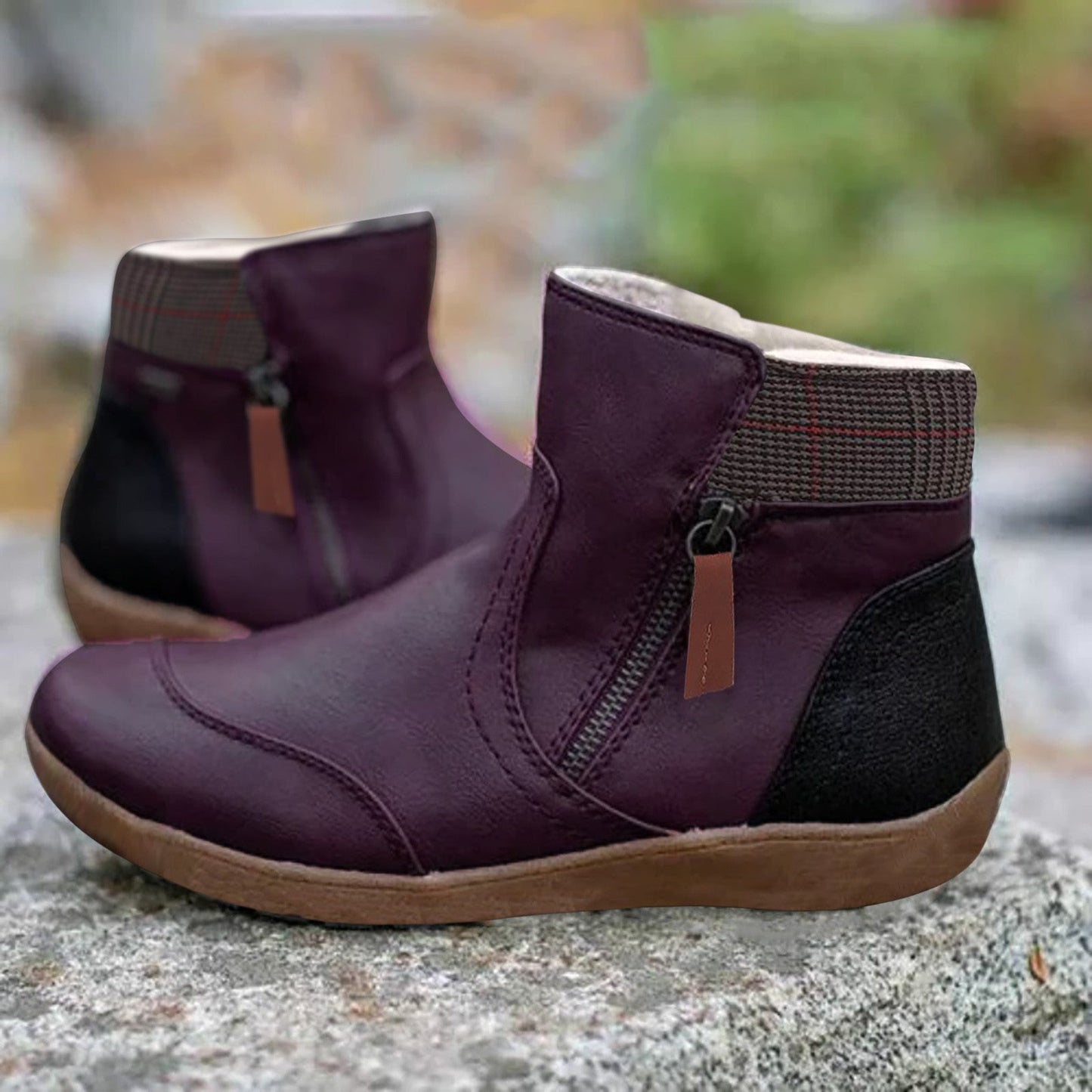 Caroline™ | Waterproof Leather Boots Featuring Enhanced Foot Support