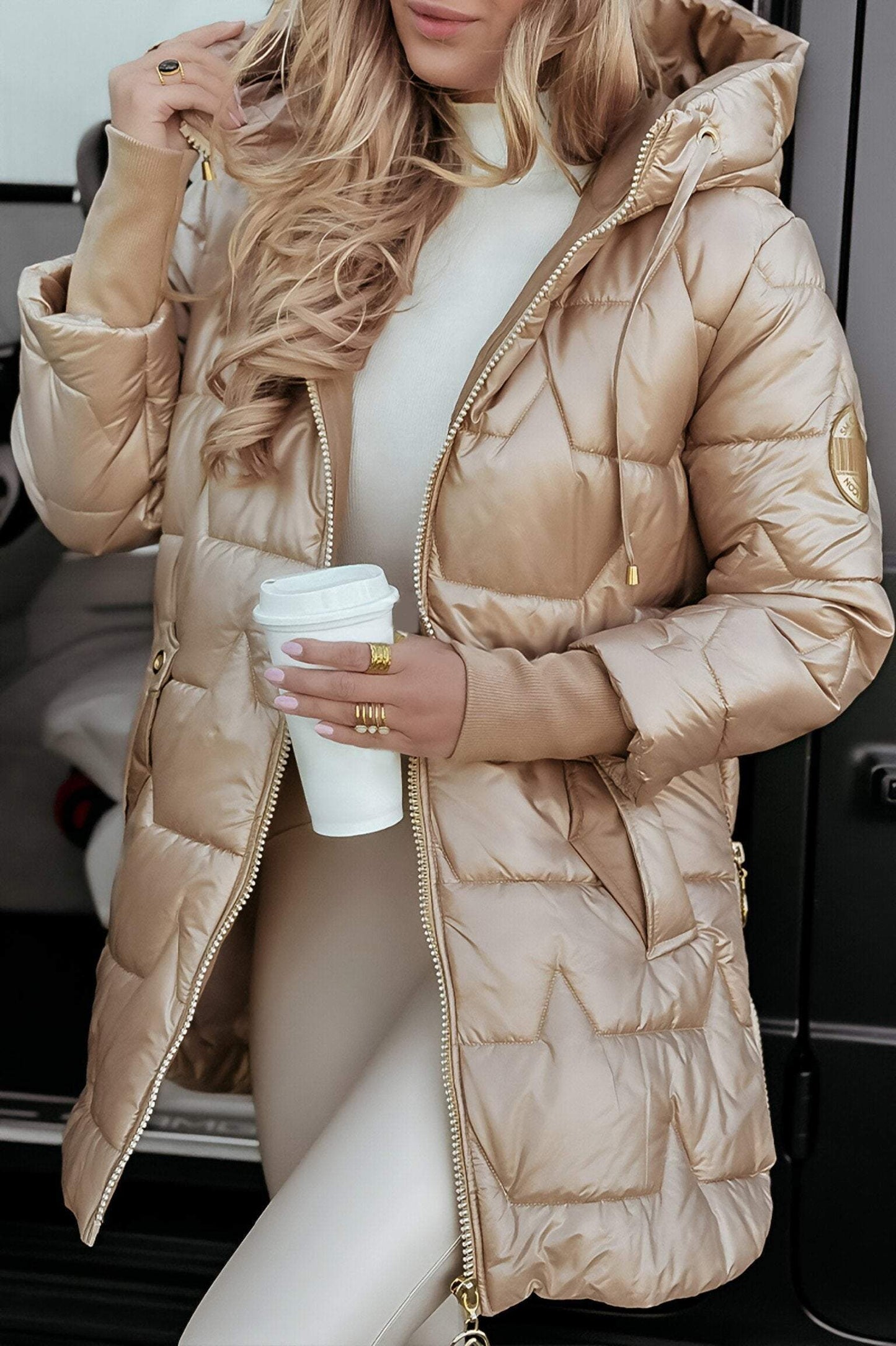 Lola - Warm Hooded Casual Jacket