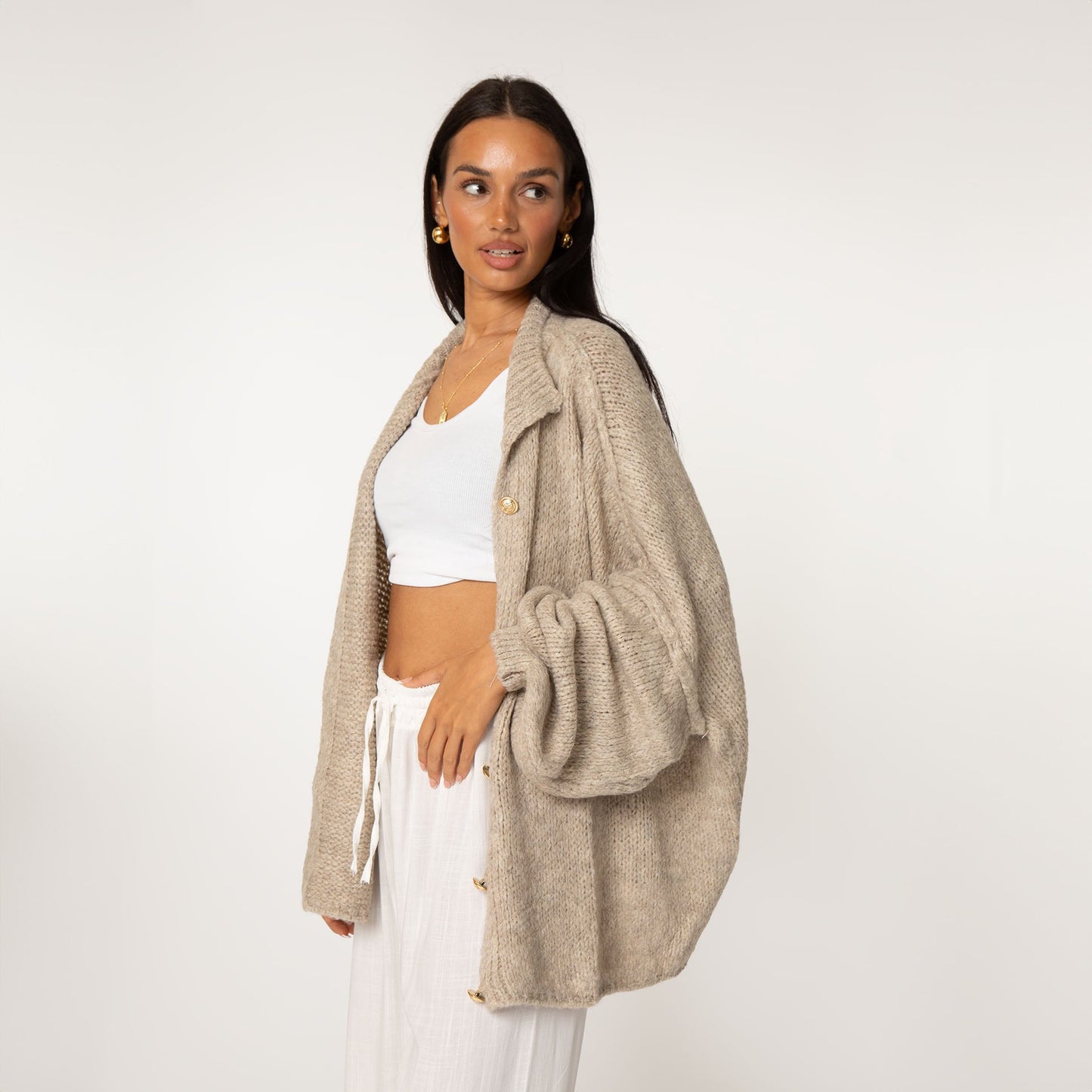Jess - Knitted Cardigan