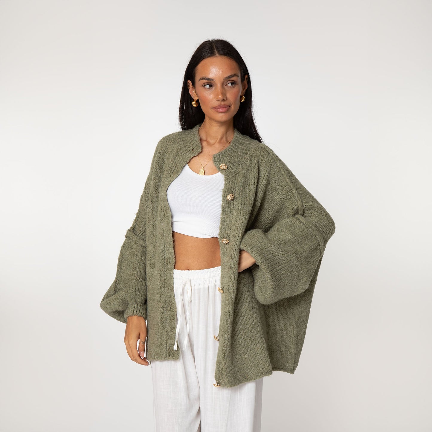 Jess - Knitted Cardigan