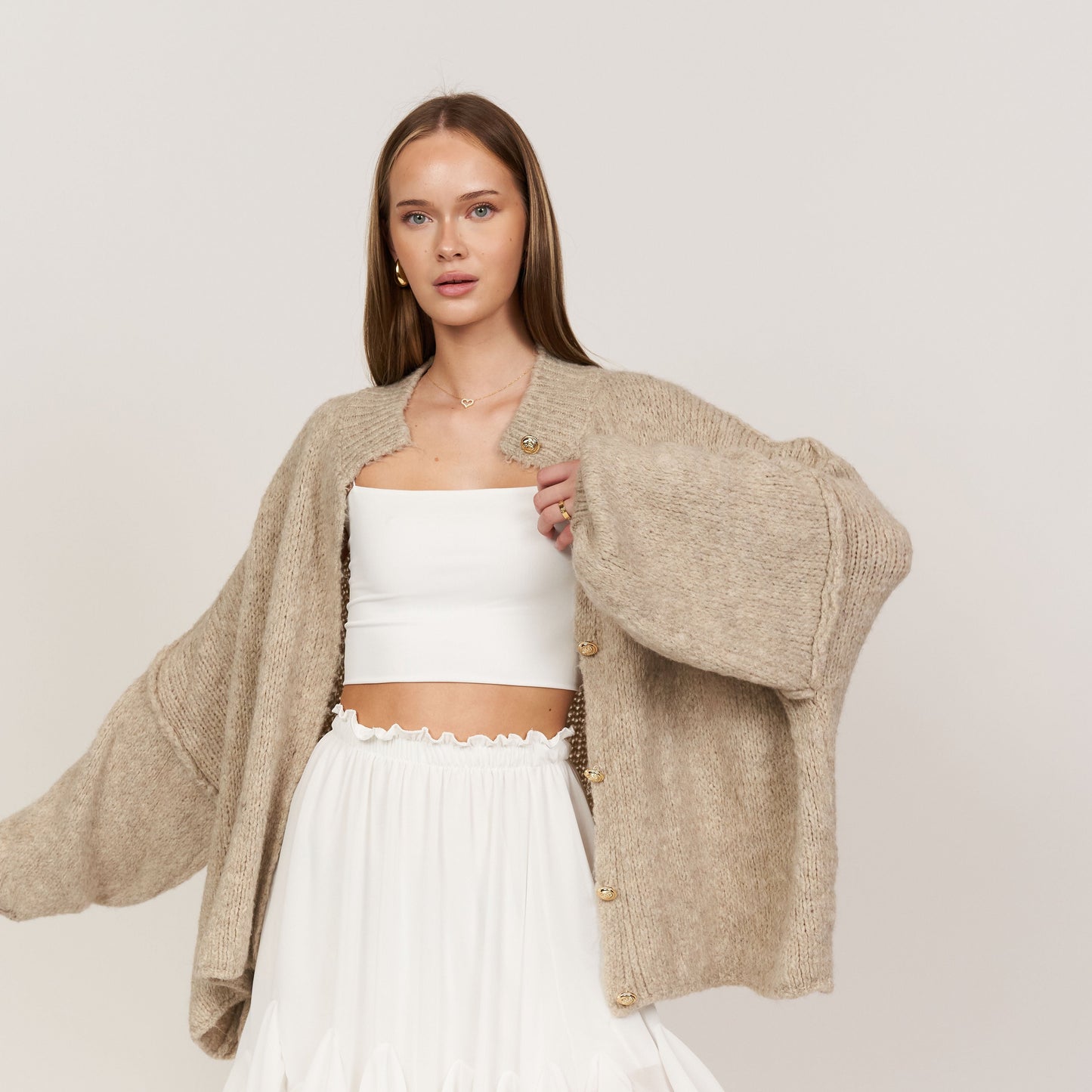 Jess - Knitted Cardigan