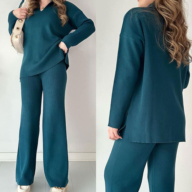 Ella™ | Casual V-neck Set