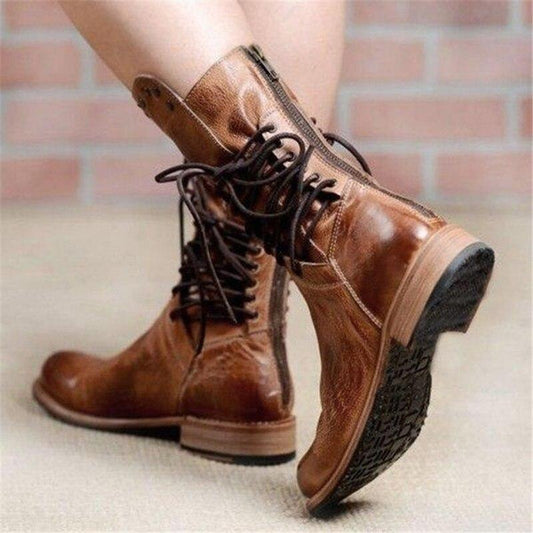 Bonnie™ Leather Ankle Boots
