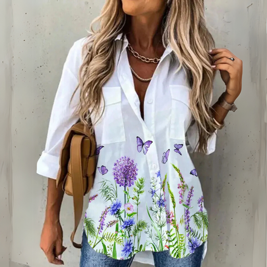 Ella™ - Casual Floral Top