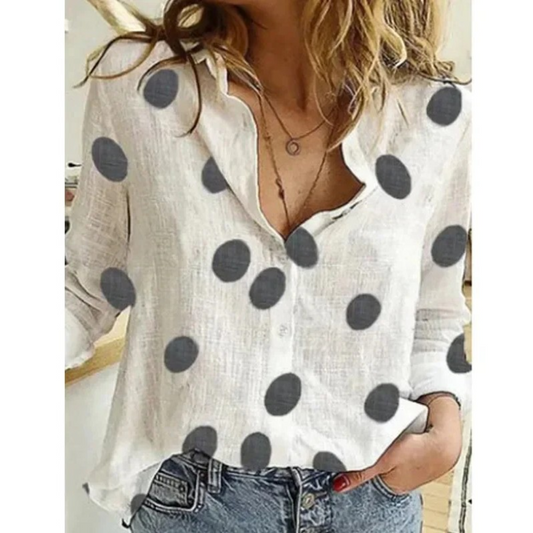Chloe™ – Vintage Bloom Floral Blouse