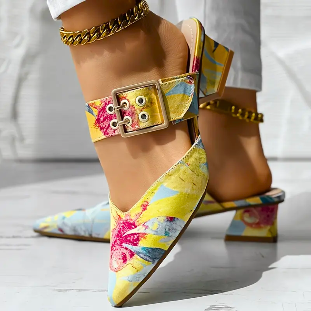 Vibrant Funky Pumps™ | Stylish Colorful Sandals
