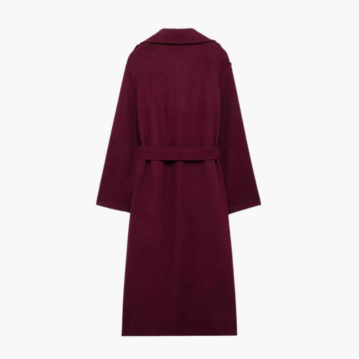 Burgundy Autumn Coat