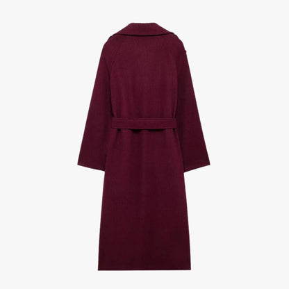 Burgundy Autumn Coat
