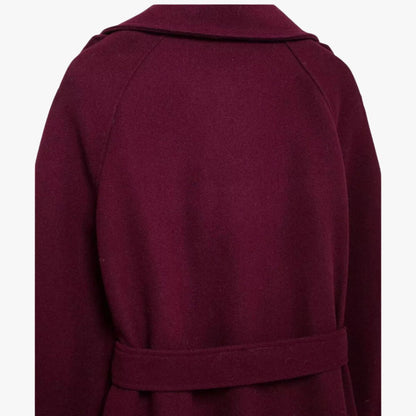 Burgundy Autumn Coat