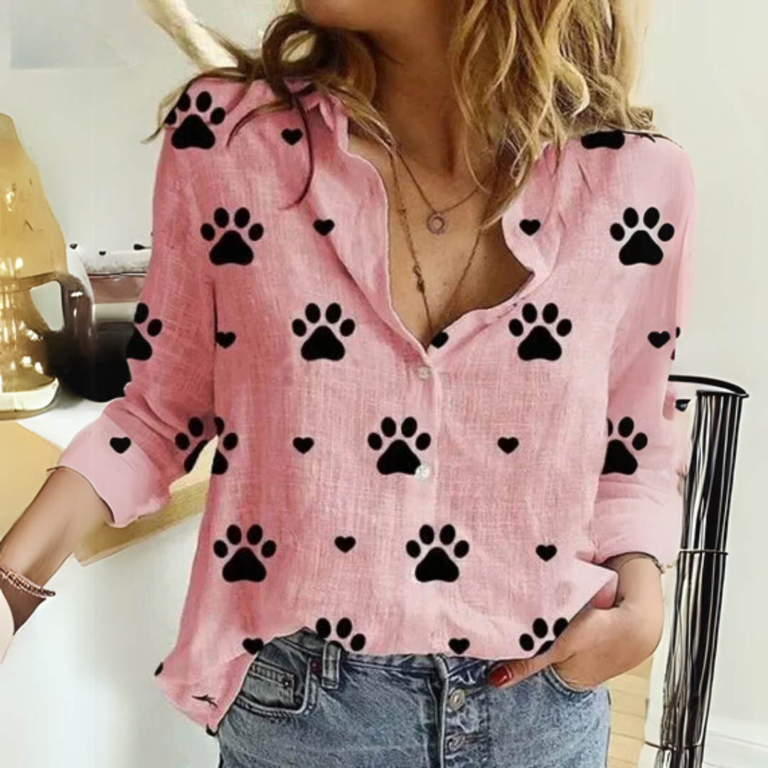 Chloe™ – Vintage Bloom Floral Blouse