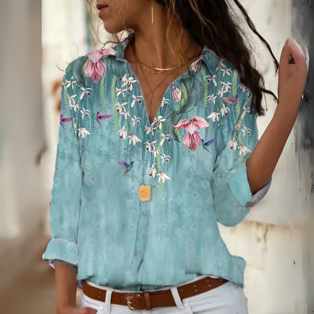 Elara™ – Effortless Elegance Blouse