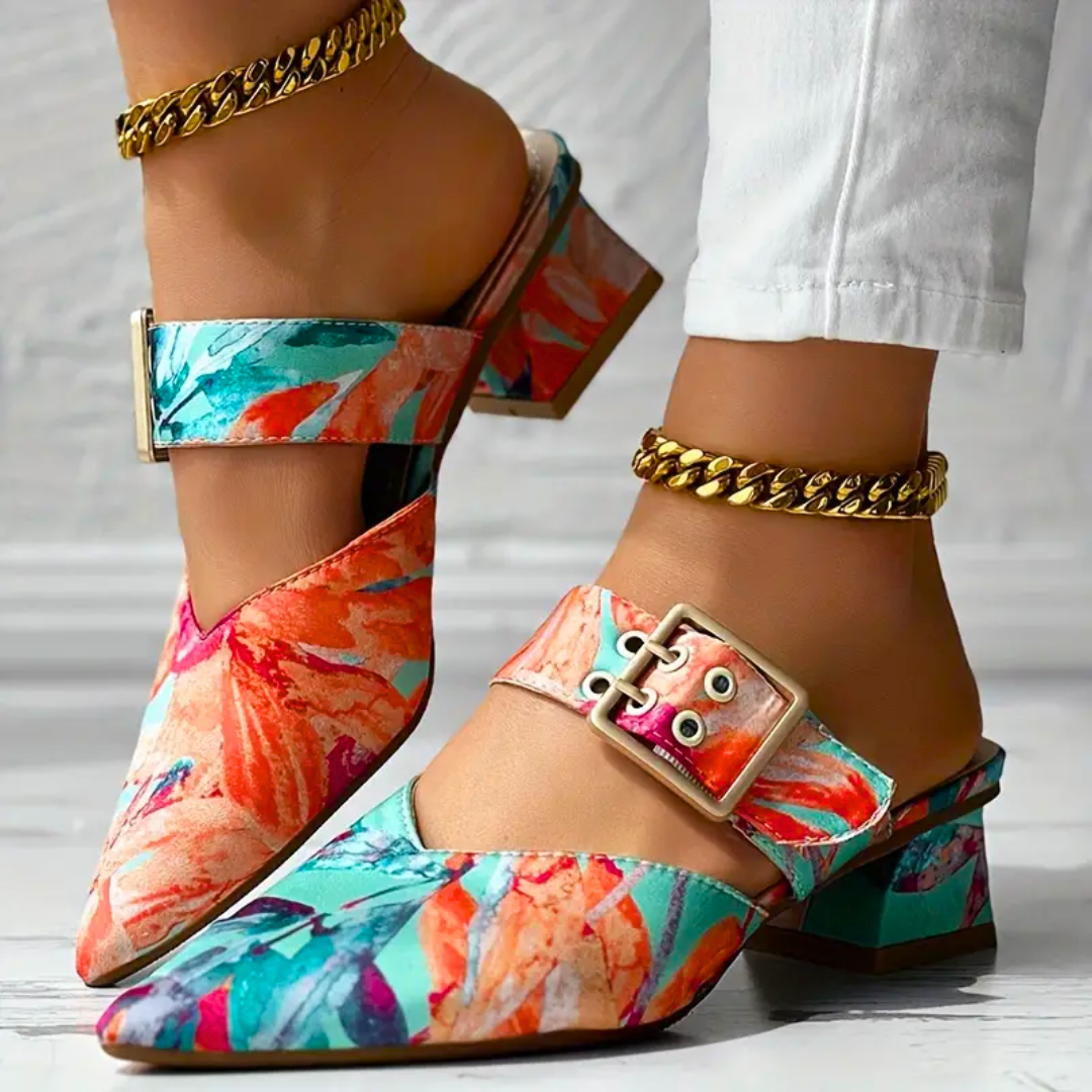 Vibrant Funky Pumps™ | Stylish Colorful Sandals