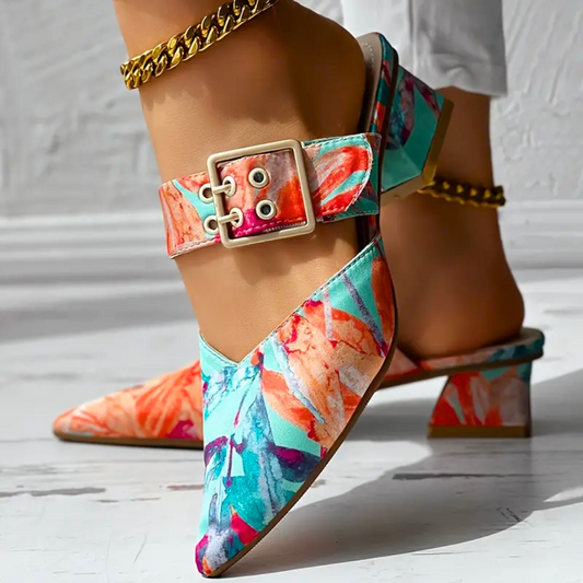 Vibrant Funky Pumps™ | Stylish Colorful Sandals