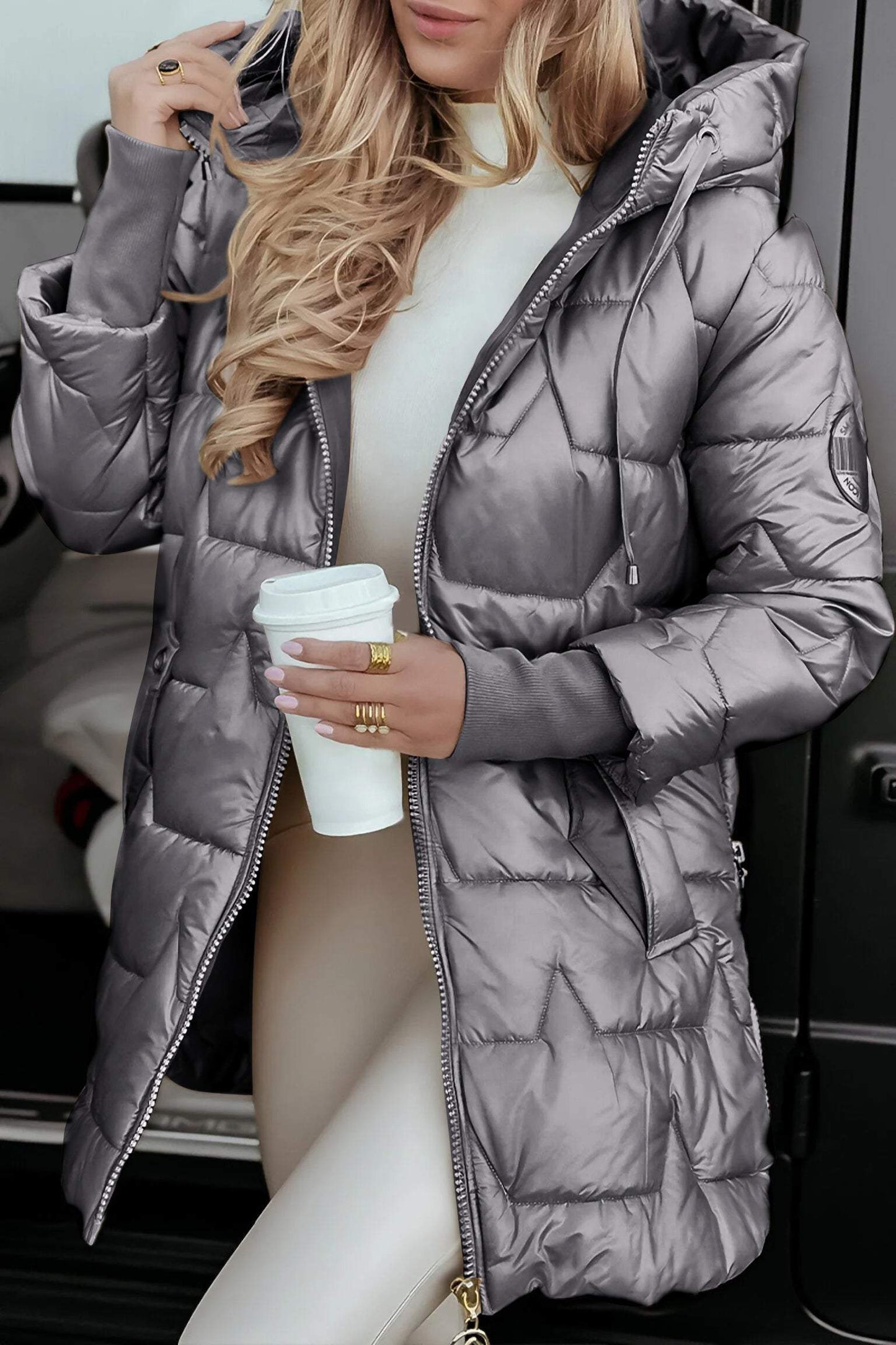 Lola - Warm Hooded Casual Jacket