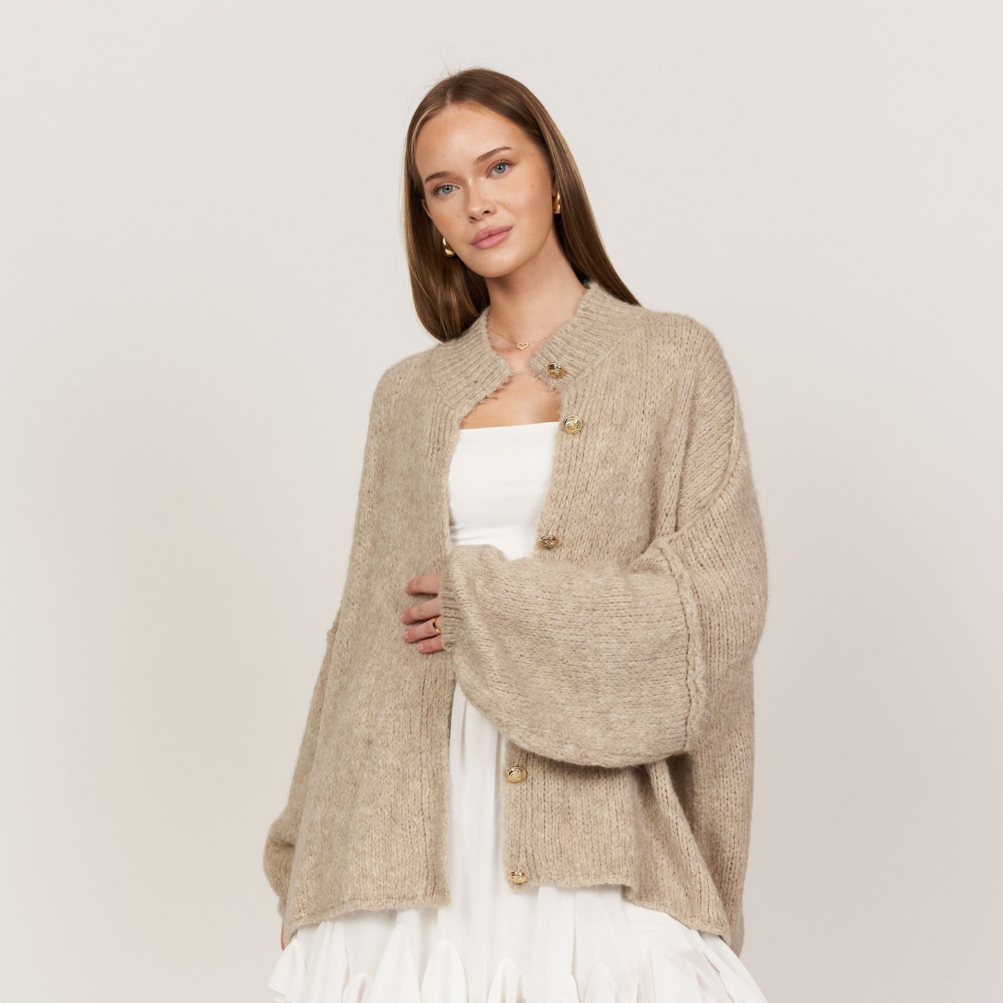 Jess - Knitted Cardigan