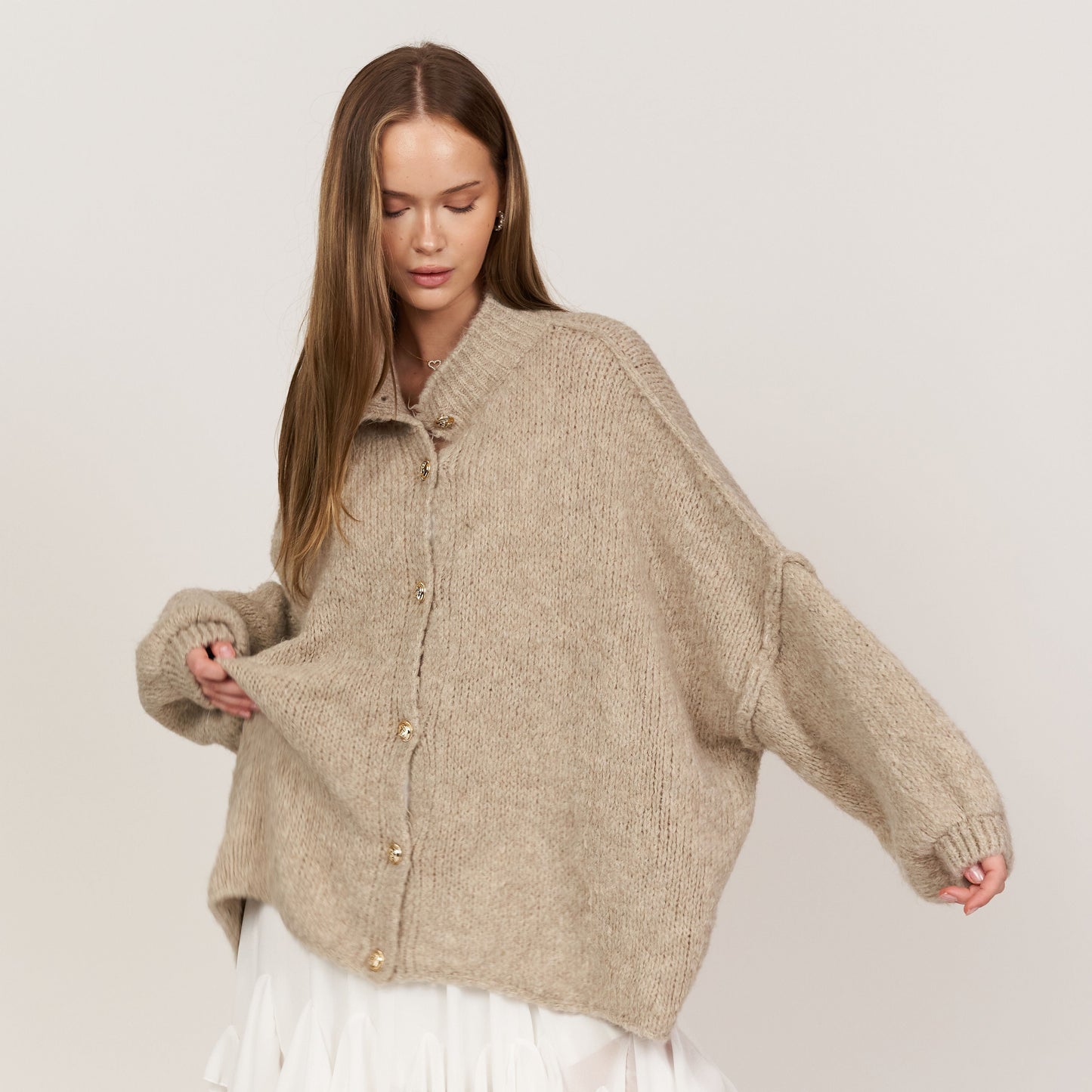 Jess - Knitted Cardigan