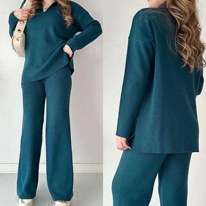 Ella™ | Casual V-neck Set